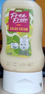 Asda Free From Salad Cream pack