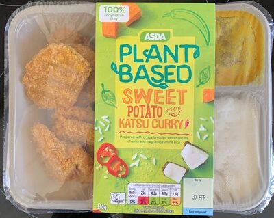 Asda Plant Based Sweet Potato Katsu Curry pack