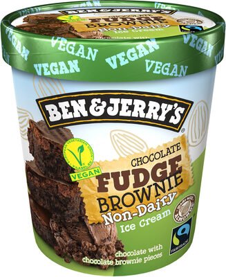 Ben & Jerry’s Dairy Free Chocolate Fudge Brownie Ice Cream 500ml pack