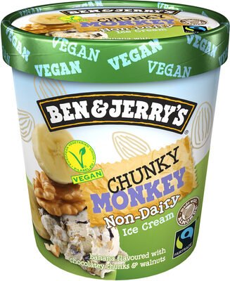 Ben & Jerry’s Dairy Free Chunky Monkey Ice Cream 500ml pack