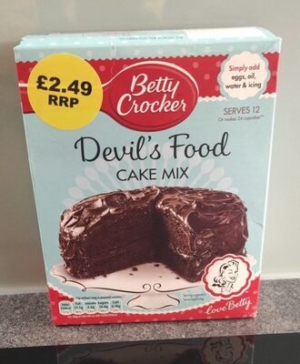 Betty Crocker Devils Food Cake Mix 425g pack