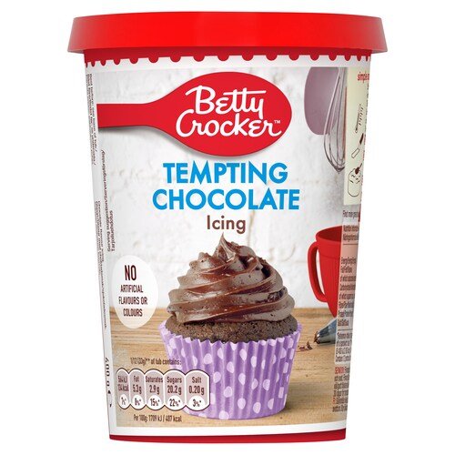 Betty Crocker Tempting Chocolate Icing pack