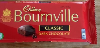 Cadbury Bournville Dark Chocolate Bar 180g pack