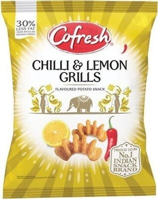 Cofresh Chilli & Lemon Flavour Potato Grills pack