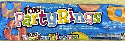 Fox’s Party Rings 125g pack