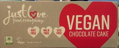 Just Love Food Vegan Chocolate Cake 485g pack
