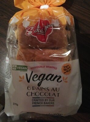La Boulangere Vegan Pain Au Chocolat x6 pack