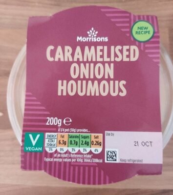 Morrisons Caramelised Onion Houmous 200g pack