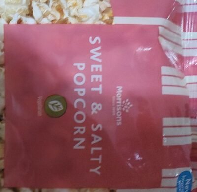 Morrisons Sweet & Salty Popcorn 100g pack
