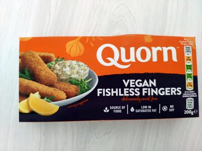 Quorn Vegan Fishless Fingers 200g pack