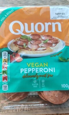 Quorn Vegan Pepperoni 100g pack