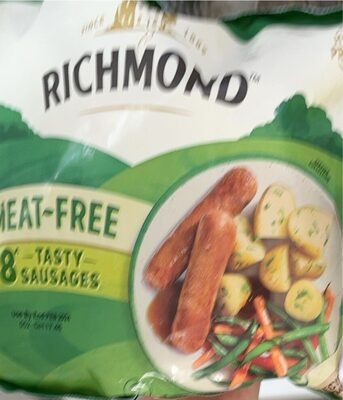 Richmond 8 Meat Free Sausages 336g pack