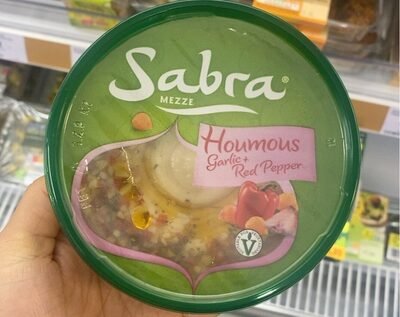 Sabra Houmous with Garlic & Red Pepper 200g pack