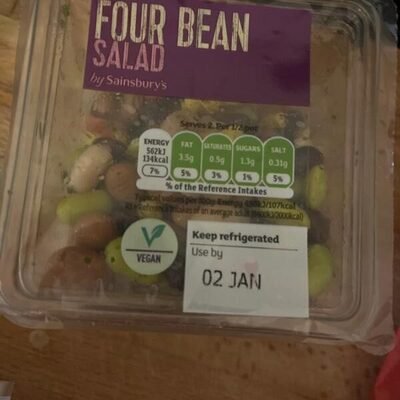 Sainsbury’s Four Bean Salad 225g pack