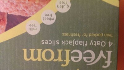 Sainsbury’s Freefrom Oaty Flapjack Slices x4 140g pack