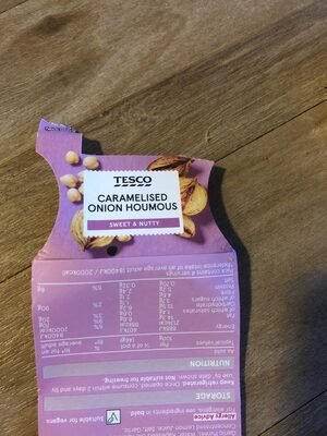 Tesco Caramelised Onion Houmous 182g pack