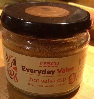 Tesco Hot Salsa Dip 300g pack
