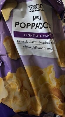 Tesco Mini Poppadoms 70g pack
