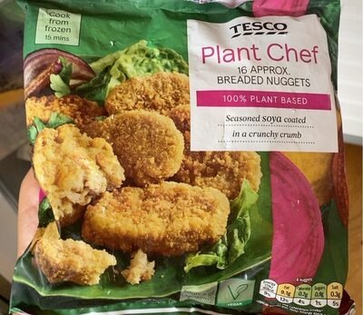 Tesco Plant Chef Breaded Nuggets 320g pack