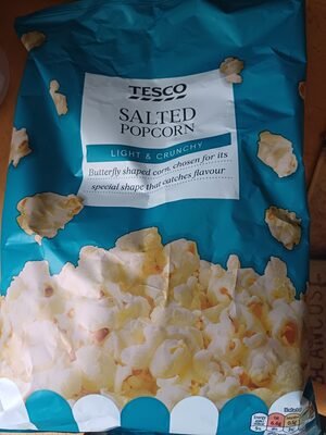 Tesco Salted Popcorn 90g pack
