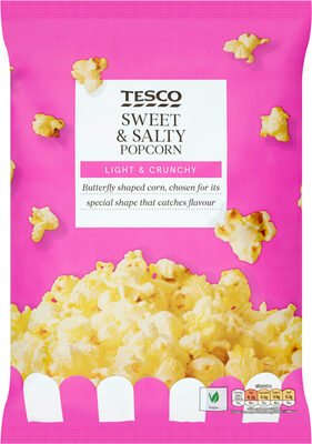 Tesco Sweet And Salted Popcorn 110g pack