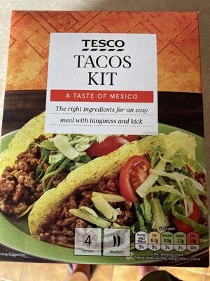 Tesco Taco Kit 275g pack