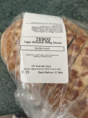 Tesco Tiger Bloomer 400g pack