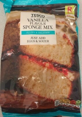 Tesco Vanilla Sponge Mix 400g pack
