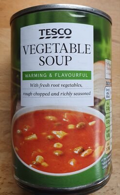 Tesco Vegetable Soup 400g pack