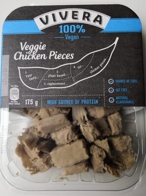 Vivera Veggie Chicken Pieces 175g pack