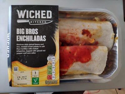 Wicked Kitchen Big Bros Enchiladas 450g pack