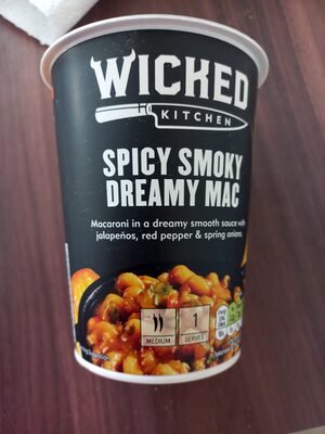 Wicked Kitchen Spicy Smoky Dreamy Mac 80g pack